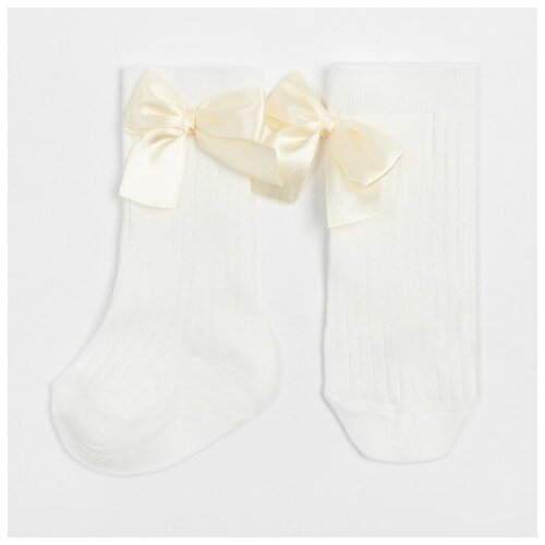 фото Гольфы крошка я "бантик" 10-12 см, розовый 7743435