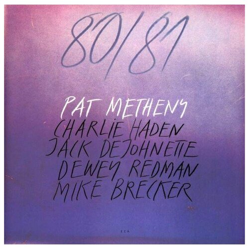 Pat Metheny, Charlie Haden, Jack DeJohnette, Dewey Redman, Mike Brecker - 80 81 charlie haden