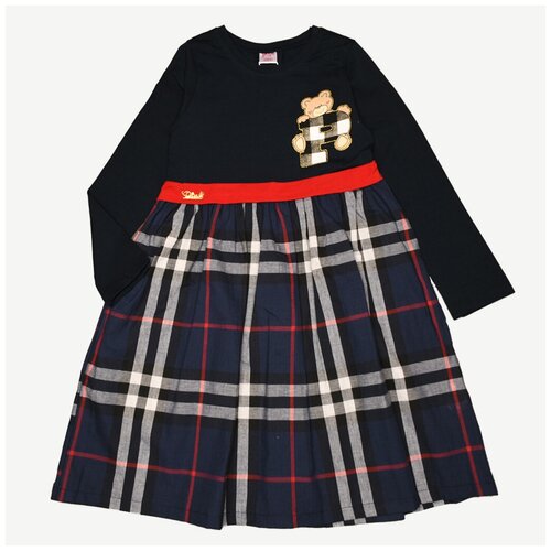 фото Платье - темно-синий - 6 лет pink