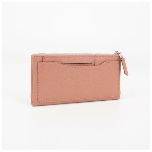 фото Кошелёк на кнопке, цвет розовый