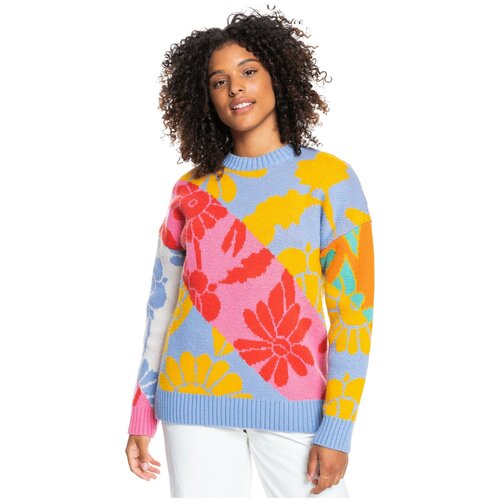 Флис сноубордический Roxy Rowley X Roxy WarmFlight Fleece Bright White Patch Rowley Jacq (US:S)