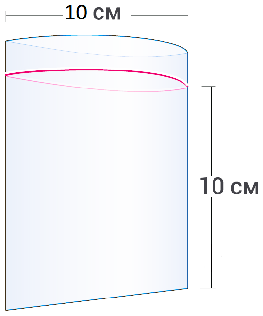 Пакеты 10х10 с замком зип-лок , 45 мкм , 100 шт - фотография № 2