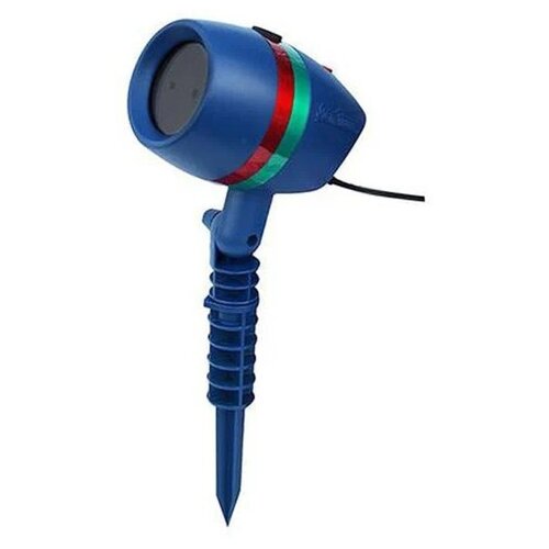 Лазерный звездный проектор светильник Star Shower Laser Light Motion, синий