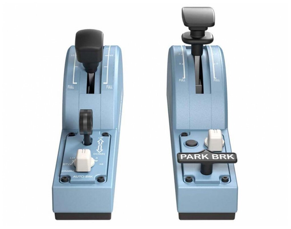 Дополнительный модульThrustmaster TCA Quadrant Add-on Airbus Edition ww рычаг тормоза закрылковПК