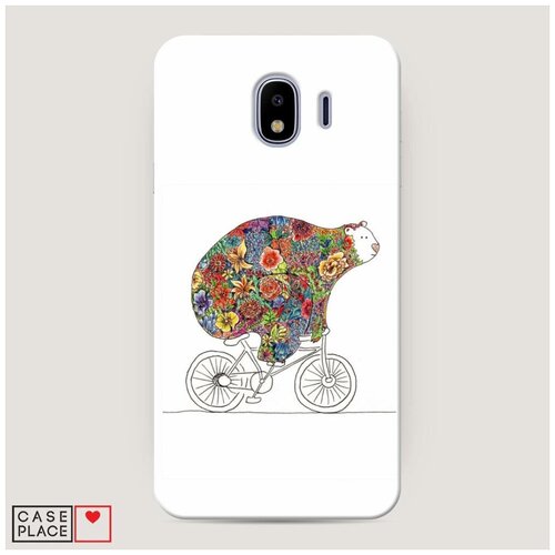 фото Чехол пластиковый samsung galaxy j4 хобби велосипед 8 case place