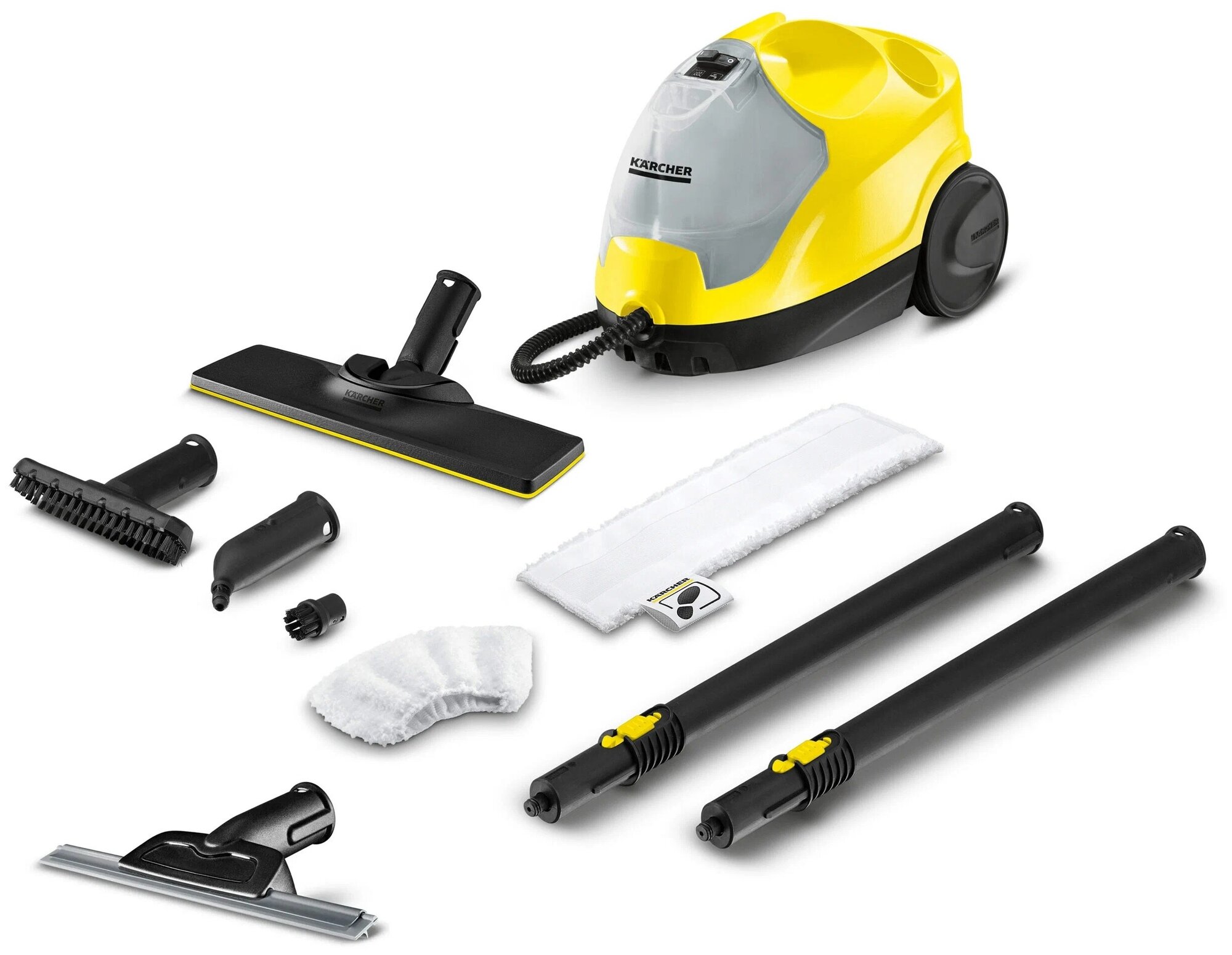 Пароочиститель для дома Karcher SC 4 EasyFix + насадка для мойки окон VELER