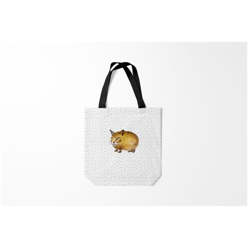 фото Сумка-шоппер / 40х40 см / мемы / чилипи дрик burnettie