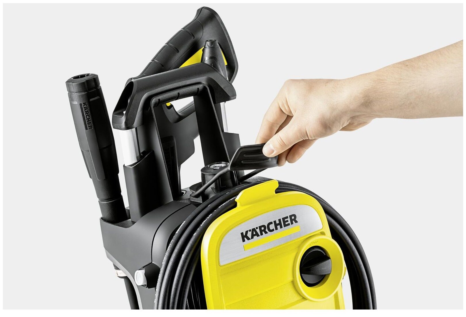 Мойка высокого давления KARCHER K 5 Compact (1.630-750.0) (RU/A) (Жёлтый) - фотография № 9