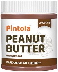 Арахисовая паста Pintola Crunchy Chocolate (с шоколадом и кусочками арахиса), 350 гр