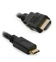 Кабель HDMI-miniHDMI V1.4 Dialog HC-A0718B, в блистере, чёрный - 1.8 метра