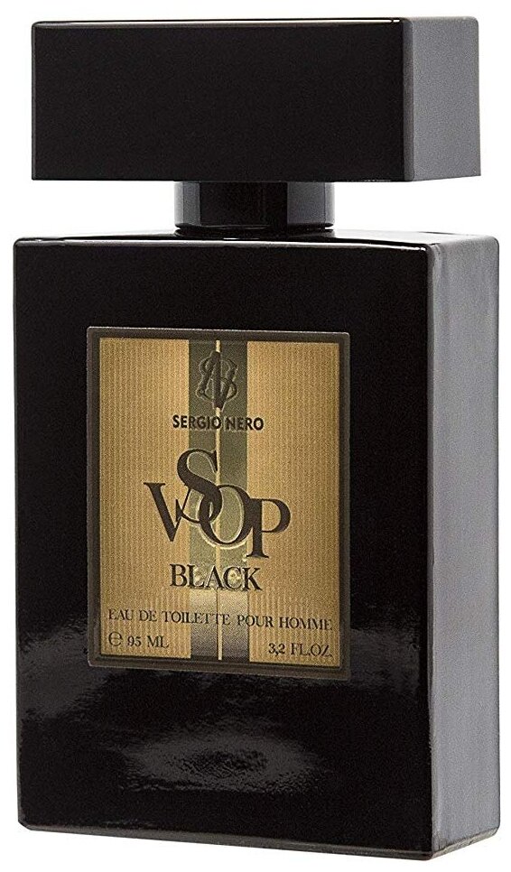 Туалетная вода Sergio Nero VSOP Black, мужская, 95 мл