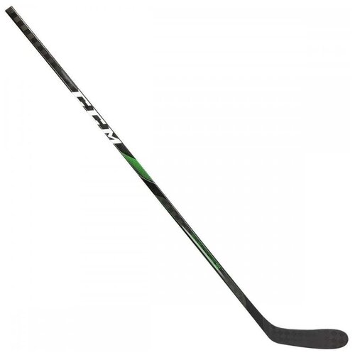 фото Хоккейная клюшка ccm ribcor trigger 4 pro grip 152,5 см, p19 (85) левый черный/зеленый