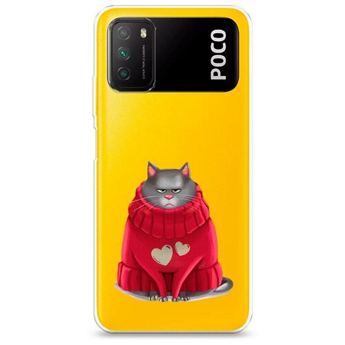 фото Силиконовый чехол "хлоя в свитере" на xiaomi poco m3 / сяоми поко м3 case place