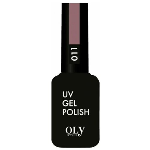 Olystyle гель-лак для ногтей UV Gel Polish, 10 мл, 011 темный лилово-бежевый