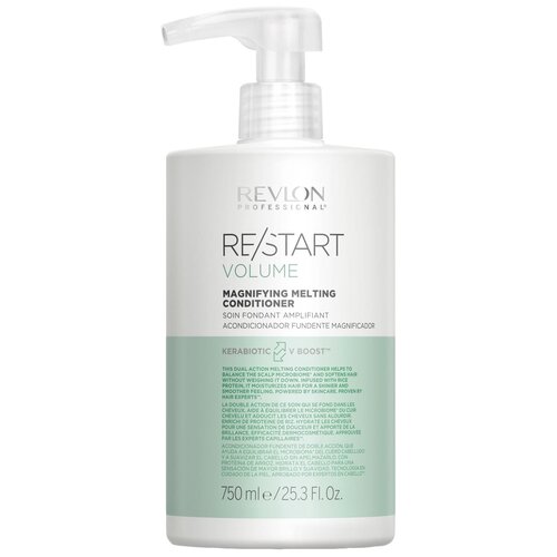 Revlon Professional Кондиционер ReStart Volume Magnifying Melting Conditioner, придающий волосам объем, 750 мл