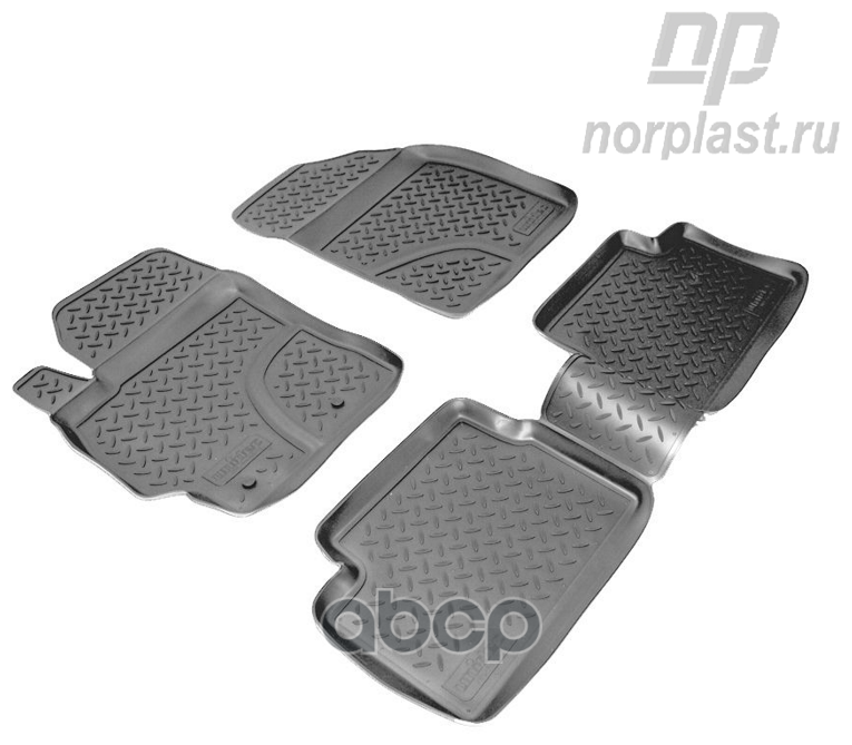 Коврики В Салон Полиуретан Norplast Toyota Corolla 07- Черный Комплект Npl-Po-88-12 NORPLAST арт. NPLPO8812