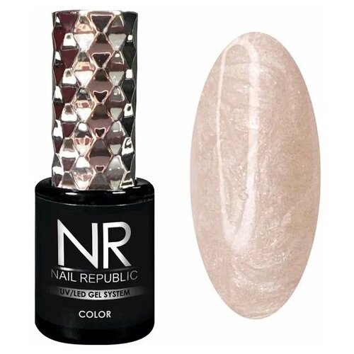 Nail Republic гель-лак для ногтей Color, 10 мл, 10 г, 011 жемчужная ваниль