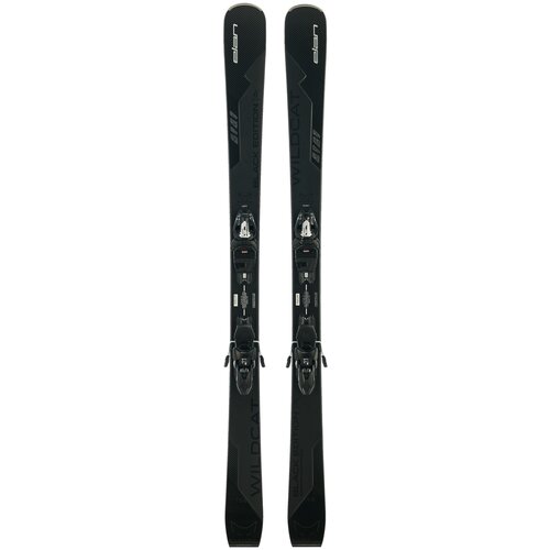 фото Горные лыжи с креплениями elan wildcat 86 c black edition power shift (21/22), 158 см