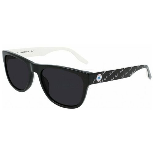 фото Солнцезащитные очки converse, прямоугольные, оправа: пластик, с защитой от уф, для мужчин, черный