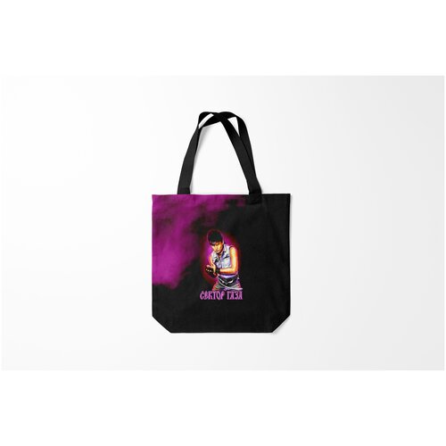 фото Сумка-шоппер / 40х40 см / рок / сектор газа burnettie