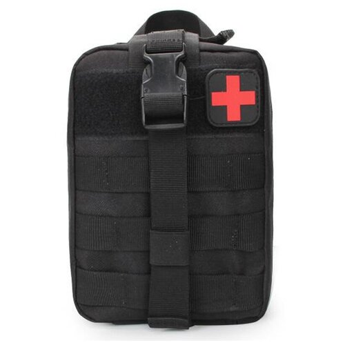 ТМ ВЗ Тактическая сумка-аптечка полиции и спецназа (черная)