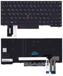 Клавиатура для ноутбука Lenovo ThinkPad E480 E485 черная