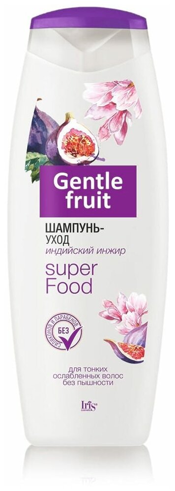 IRIS cosmetic Iris Gentle Fruit Шампунь-уход "Индийский Инжир", 400мл