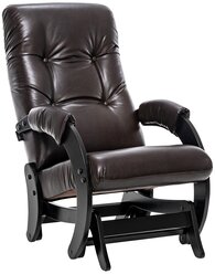 Кресло-глайдер Модель 68, Венге, экокожа Vegas Lite Amber