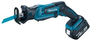 <b>Пила</b> Makita DJR185RME Li-Ion 18 В 4А·ч x2 кейс сабельная <b>пила</b>, работа от аккумулятора, длина полотна