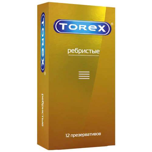 Презервативы TOREX Ребристые, 12 шт. презервативы torex ребристые 12 шт