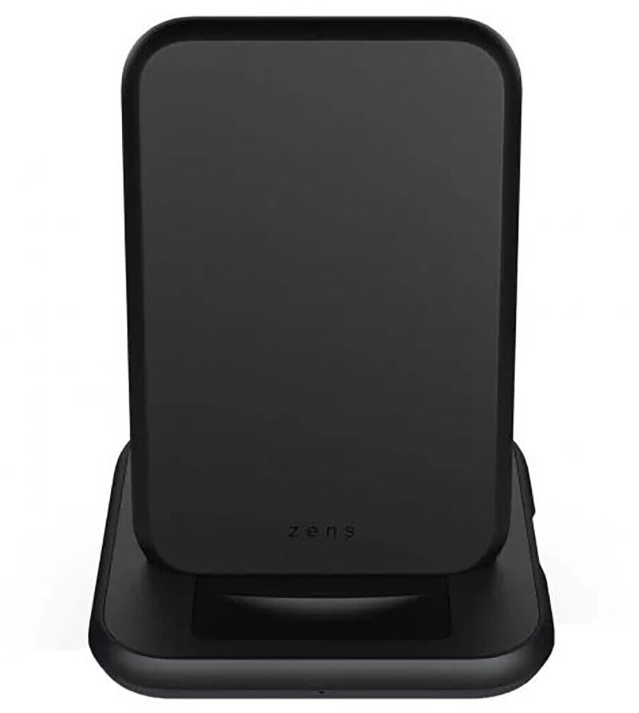 Беспроводное зарядное устройство ZENS Aluminium Stand Fast Wireless Charger. Цвет черный.