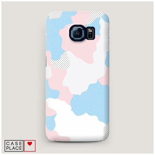 фото Чехол пластиковый samsung galaxy s7 пастельный камуфляж case place