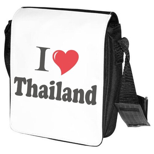 Сумка на плечо CoolPodarok Путешествия. I love Thailand