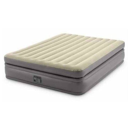 Надувной матрас-кровать Intex Queen Prime Comfort Elevated Airbed with Fiber-Tech Bip 64164NP