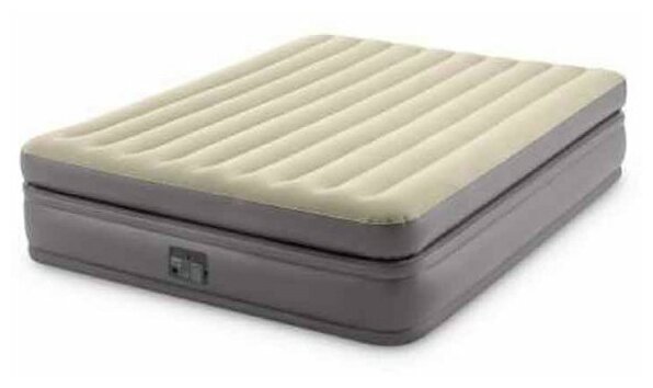 Надувной матрас-кровать Intex Queen Prime Comfort Elevated Airbed with Fiber-Tech Bip 64164NP