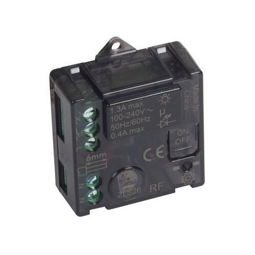 Микромодуль умный реле для управления освещением и др нагрузками 300Вт 240В с нейтралью черн Netatmo 064888 1шт 617900₽