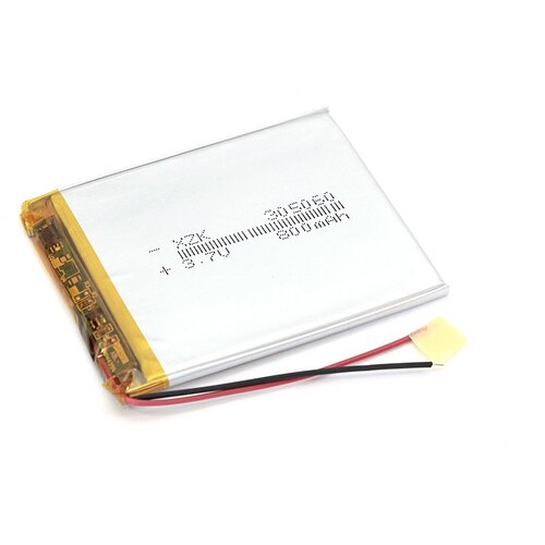 аккумулятор li pol батарея 3 50 60мм 2pin 3 7v 800mah Аккумулятор Li-Pol (батарея) 3*50*60мм 2pin 3.7V/800mAh