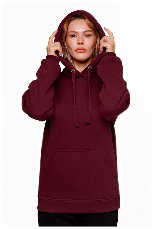 Магазин Толстовок Premium Hoodie Bordo Unisex Woman, Размер Unisex 42 / S Teenager (Woman)