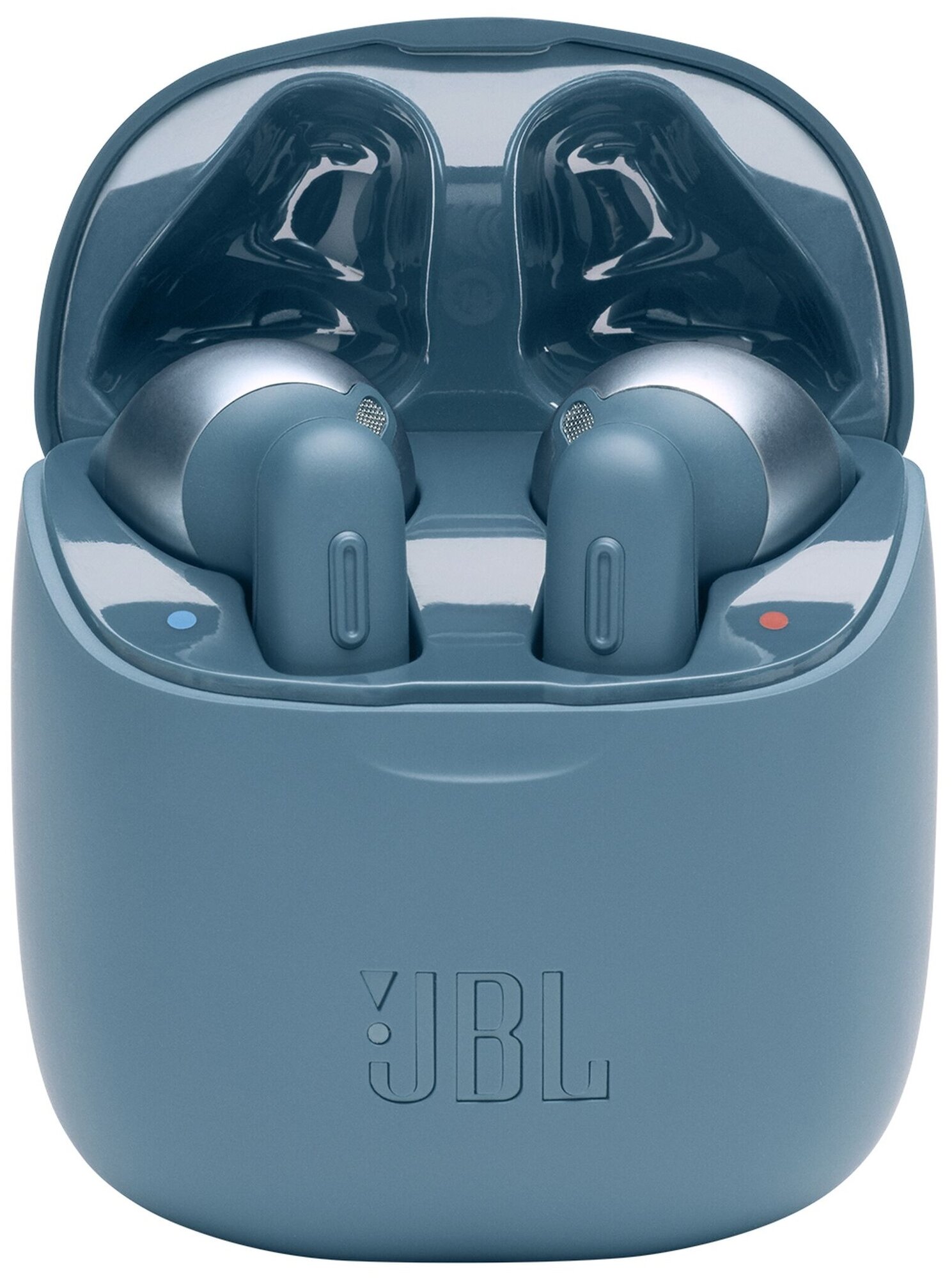 Беспроводная гарнитура JBL Tune 220 TWS синяя Jblt220twsblu .