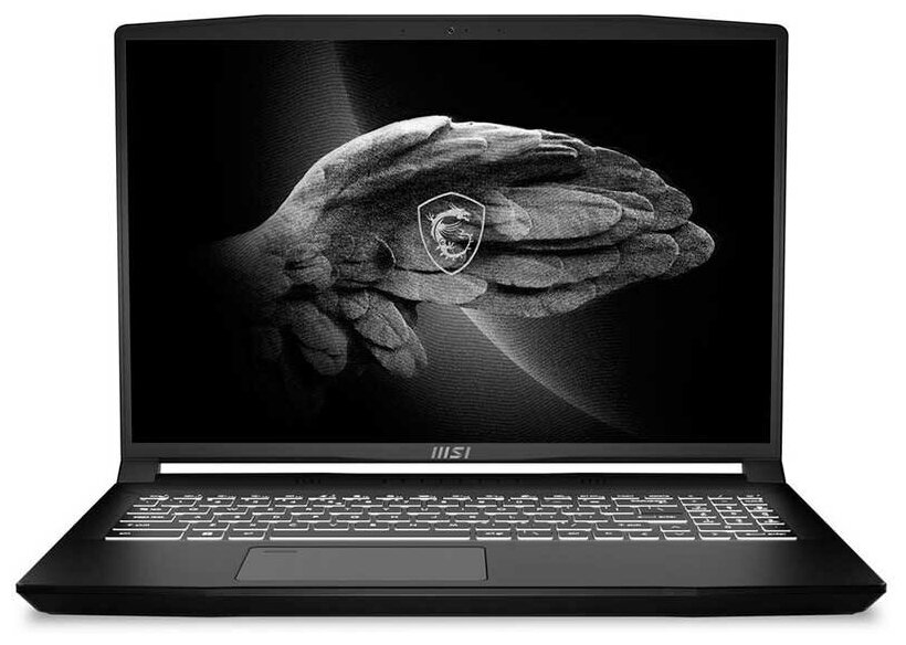 MSI Ноутбук MSI Creator M16 A12UC-200RU Core i7 12700H 16Gb SSD512Gb NVIDIA GeForce RTX 3050 4Gb 16 IPS QHD 2560x1600 Windows 11 Home black WiFi BT Cam 9S7-158432-200