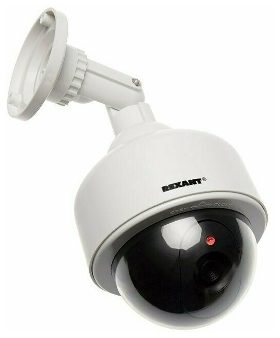 Видеонаблюдение Rexant Муляж камеры REXANT уличный, купольный, белый (45-0200)