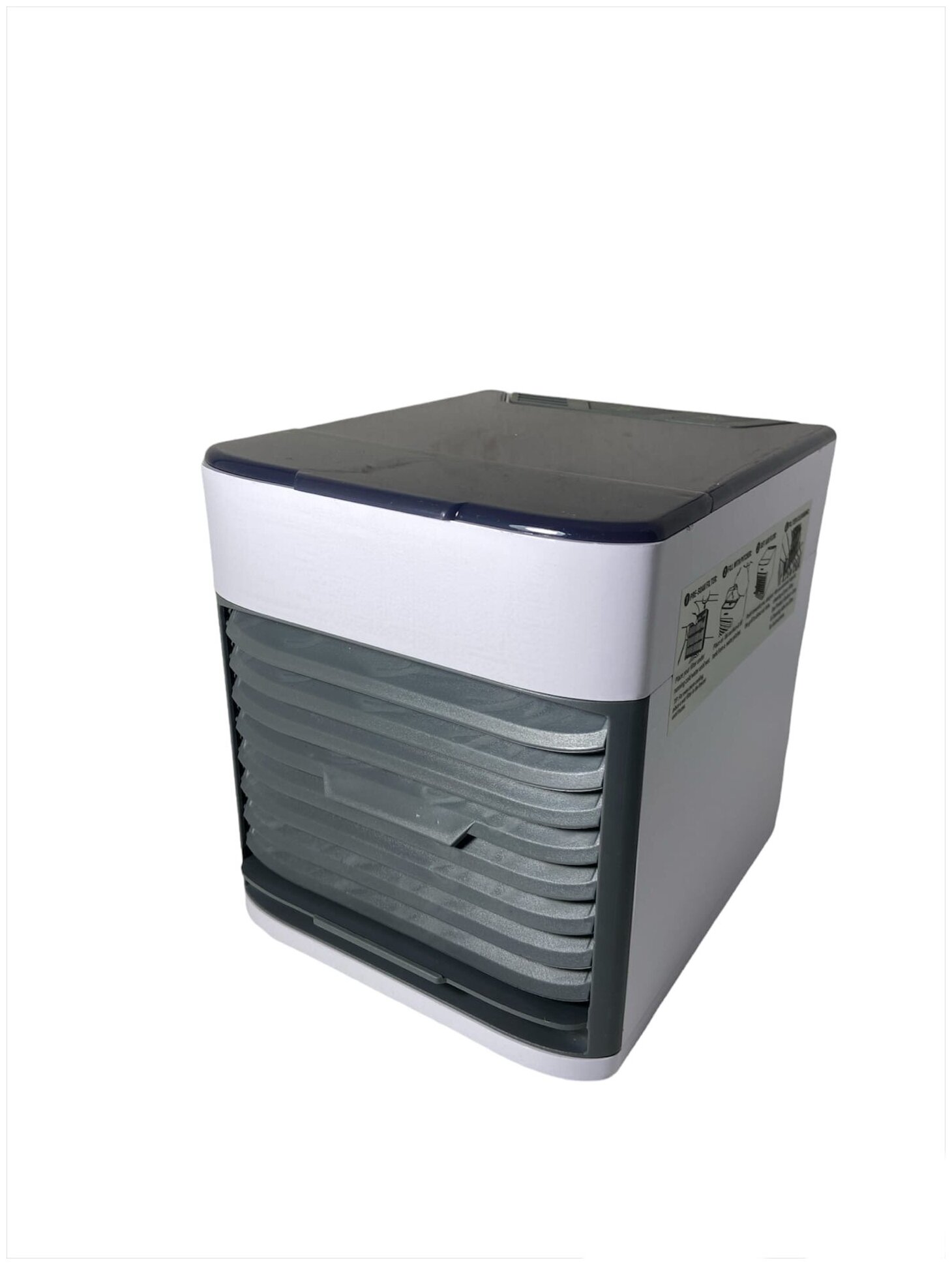 Портативный кондиционер - увлажнитель с охлаждением воздуха ( 3 режима работы и 7 LED - подсветкой )