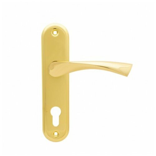 Ручка Apecs HP-70.1223-AL-G комплект дверных ручек золото с ключом