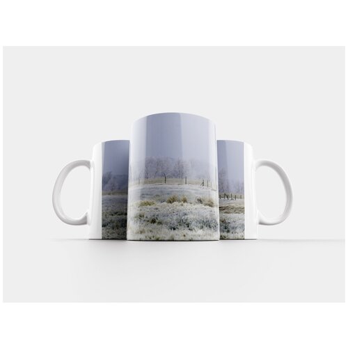 фото Кружка "зима, природа, вид" 320 мл lotsprints