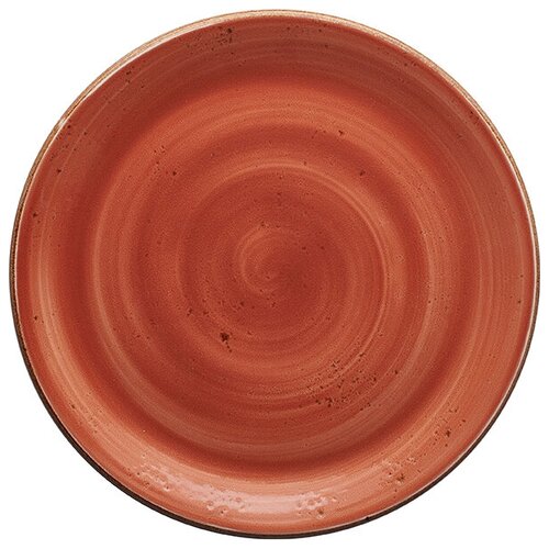 фото Тарелка мелкая «крафт», 30 см., красный, фарфор, 11330565, steelite