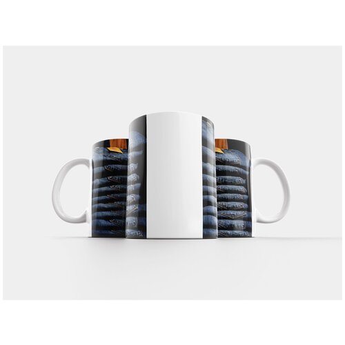 фото Кружка "джинсы, брюки, джинсовая ткань" 320 мл lotsprints