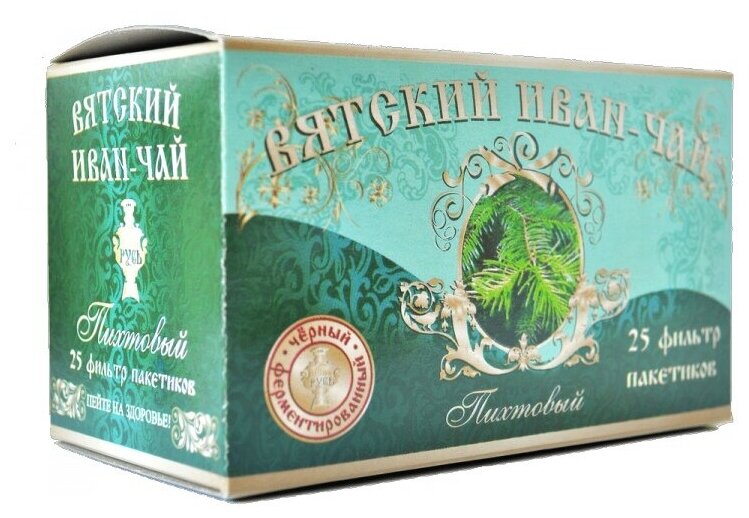 Чайный напиток Вятский Иван чай Пихтовый в фильтр пакетах  25 шт