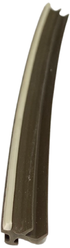 Уплотнитель S 6584 для сухого остекления, темно-коричневый, 10 метров