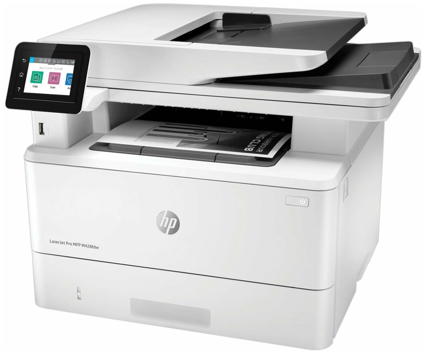 МФУ лазерное HP LaserJet Pro M428fdw 