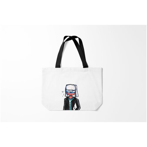 фото Сумка-шоппер / 46х35 см / патриотичные / патриотизм countryhumans россия burnettie